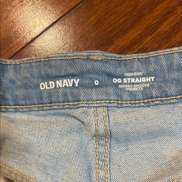 Old Navy Light Blue Jean Shorts - Picture 2 of 3